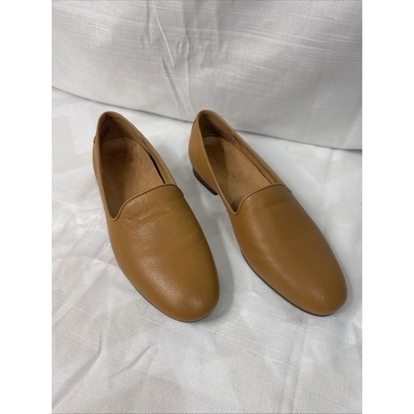 Vionic Women's Willa II Leather Slip On Loafers Brown - Picture 1 of 16